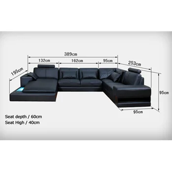 

latest sofa set designs high density durable leather sofa, living room furniture