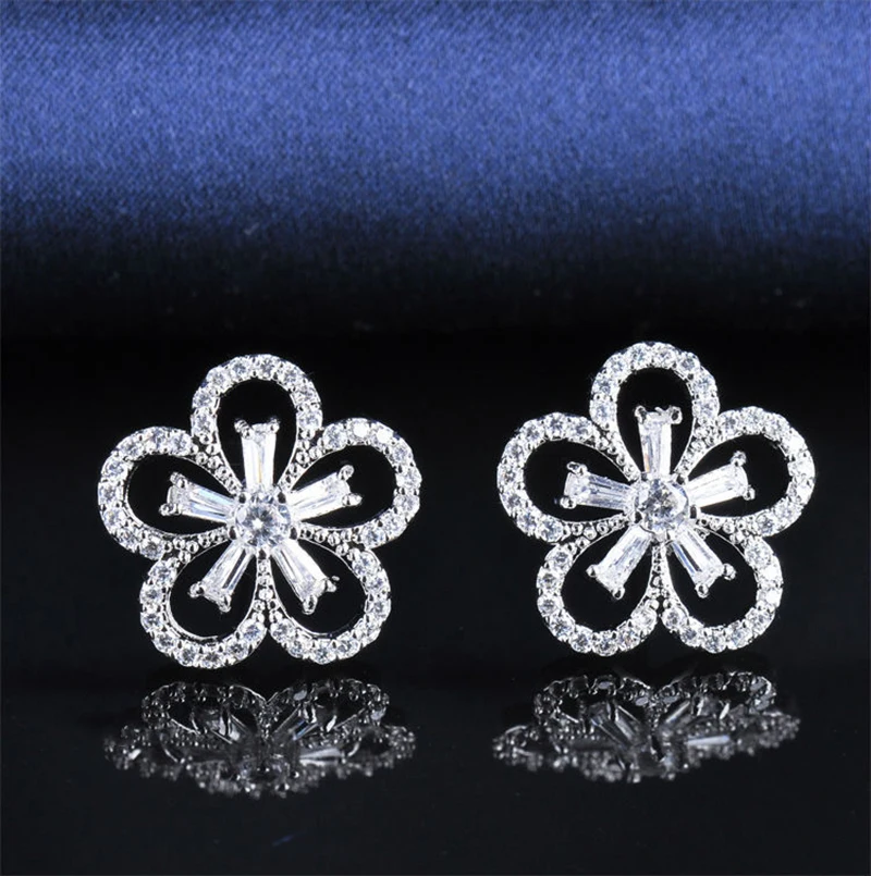 Free Shipping 2014 New Design Fashion Style Beautiful Stud Earrings for