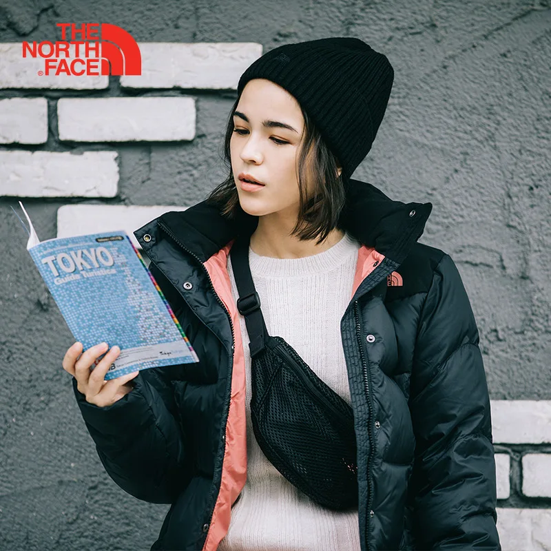 

The North Face Goose Down Jacket for Women winter zipper Comfortable Warm Hooded Outdoor Sports Travel Trekking Durable 3VRD