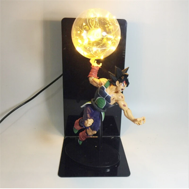 Leedome Dragon Ball Z Vegeta Son Goku светодиодная Ночная лампа освещение лампа аниме Dragon Ball Vegeta Goku ночник домашний декор Освещение