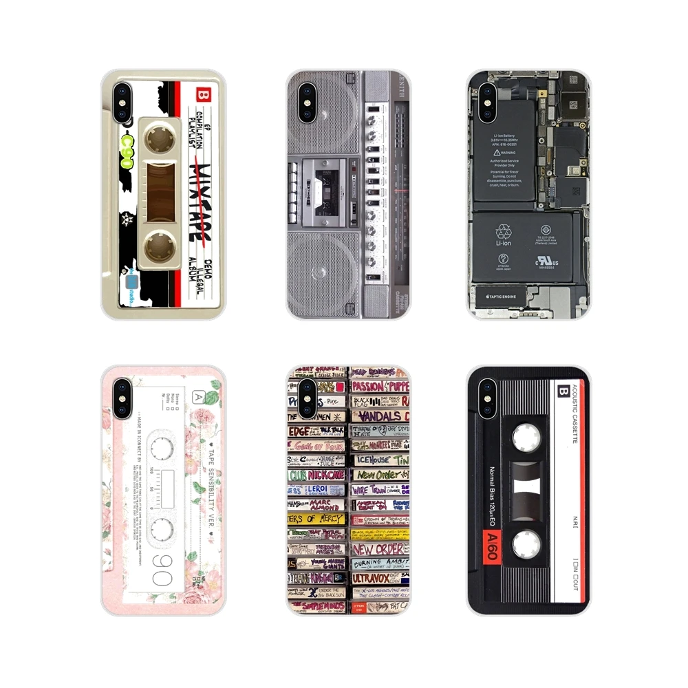 

Transparent Soft Cases Cover Nostalgic Calculator Cassette Tape For Motorola Moto X4 E4 E5 G5 G5S G6 Z Z2 Z3 G G2 G3 C Play Plus