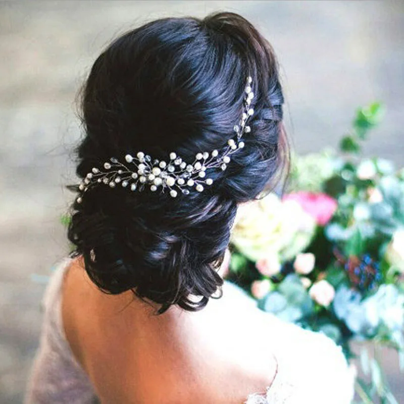 

Bridal Hair Ornaments Fashion Hairwear Wedding Hair Accessories Comb for Hair Women Girl Headpiece Headdress Head Decoration Pin