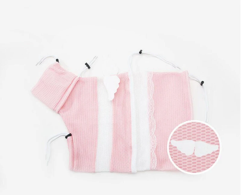Новая Сетчатая Сумка для купания кошек, регулируемые моющие сумки, не царапающие, удерживающие ногти, двойной слой, утолщение
