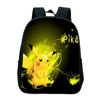 

Cute Pokemon Mini Book Mochilas Boys Girls Kindergarten Backpack Pikachu Beautiful Kids Pattern School Kawaii Rucksack