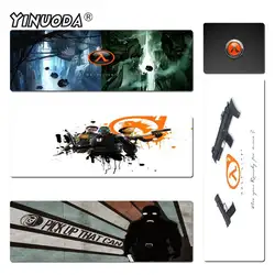 Yinuoda Новые поступления Half-Life плакат прочный силиконовый Computermats Размеры 180*220 200*250 250*290 300*600 и 400*900*2 мм