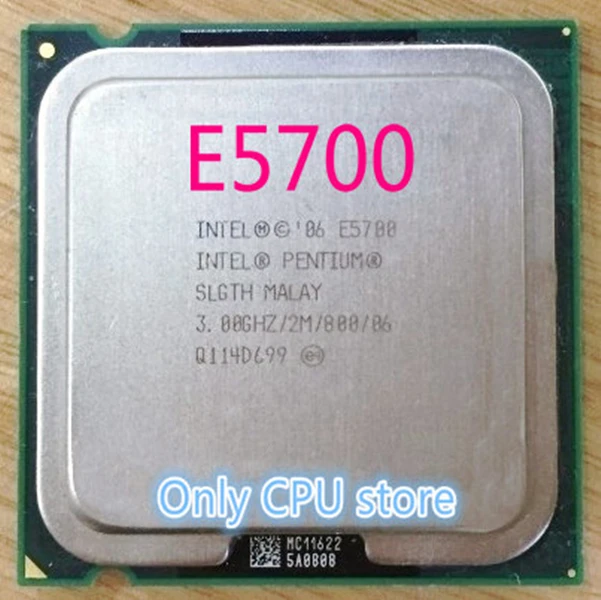 Intel Pentium Processor E5700 Dual Core CPU LGA 775 100% working ...