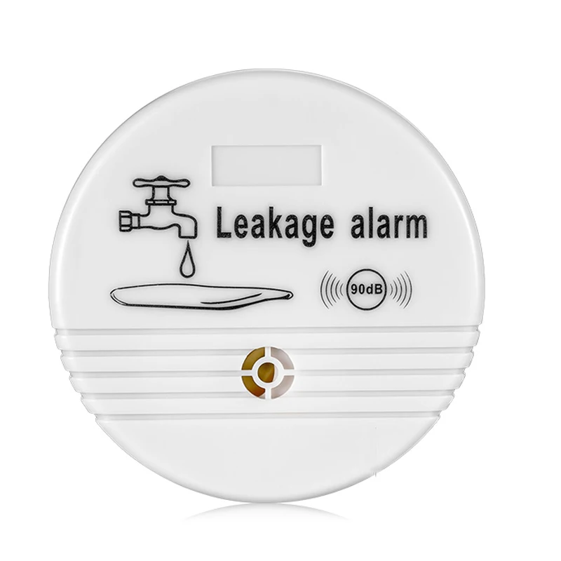 Wireless Water Leak Detector Sensor 85 dB Volume Water Leakage Alarm for Home Security Kitchen