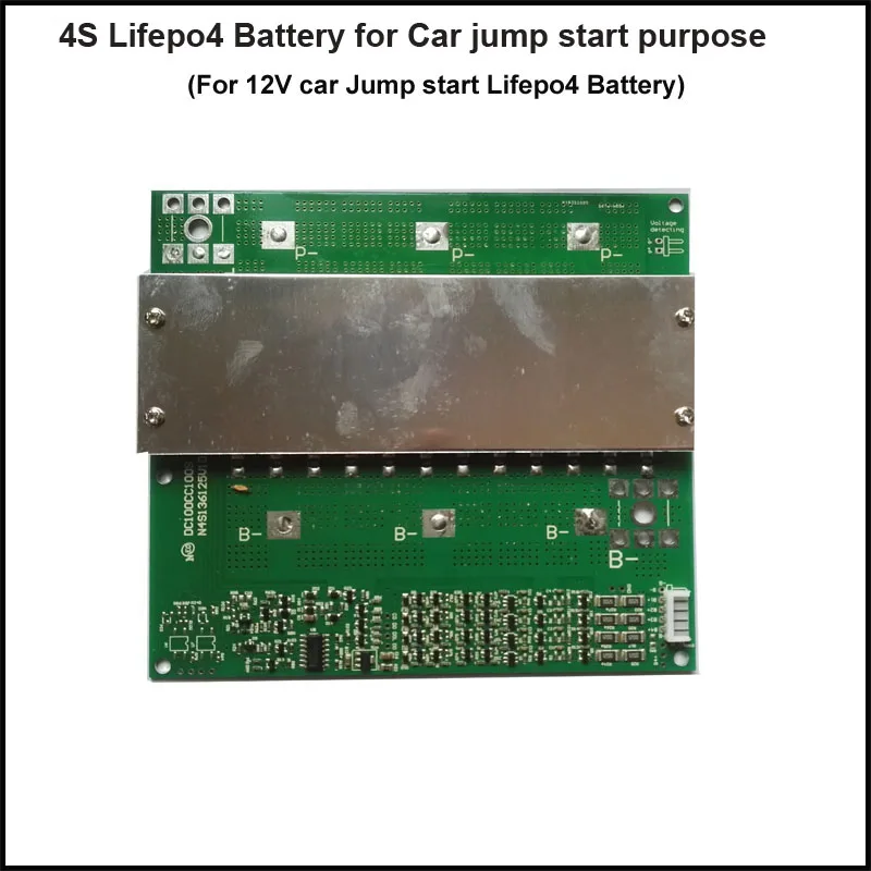 4S 14,4 В или 12,8 В Lifepo4 стартовый аккумулятор BMS и PCB с 80A постоянная разрядка тока и 800A импульсный ток