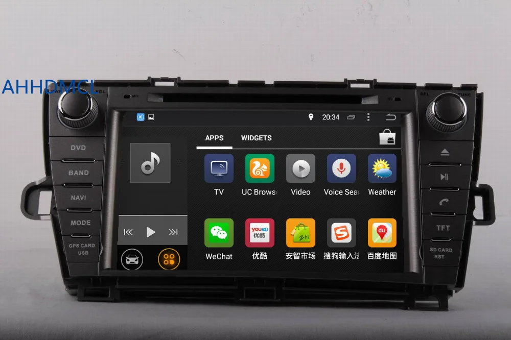 Best Car Multimedia Player Stereo Radio DVD Android 9.0 OS Navigation For Toyota Prius Left Hand Drive 2009 2010 2011 2012 2013 ~Up 4