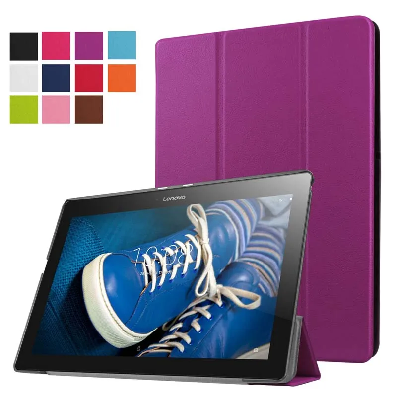 Чехол-книжка для Lenovo Tab 2 X30 X30M X30F TB2-X30F A10-30 из искусственной кожи с магнитной