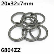 10 stks 6804ZZ 6804-2RS De hoge kwaliteit van ultradunne groefkogellagers 20x32x7mm 6804Z 6804RS