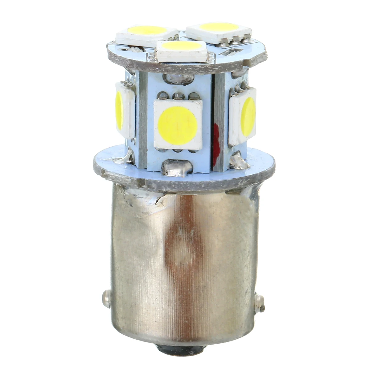 2Pcs White Car Signal Lights BA15S R5W 1156 5050 8SMD 12V LED Car Tail Turn Signal Light Bulb Car Styling