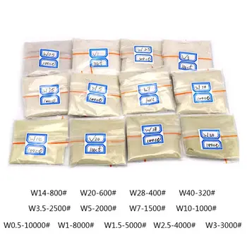 

100 carats / 20g W0.5 to W40 Polishing Powder Diamond Micron Powder Polishing Tools For Gemstones Jade Ceramics Carbide
