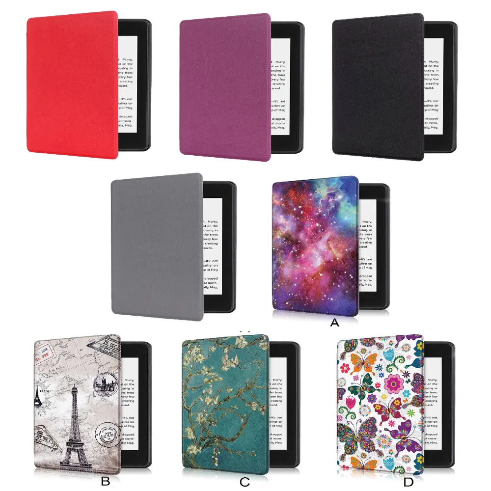

Besegad PU Leather Case Cover E-Book Reader Shell Protector for Amazon New Kindle Paperwhite 4 2018 Release 10th Generation