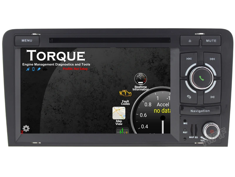 Top Android 8.0 4GB+32GB 7" 2 DIN Car DVD Player GPS Navigation Radio Canbus USB SD for Audi A3 8P/A3 8P1 3-door Hatchback/S3 8P/RS3 8