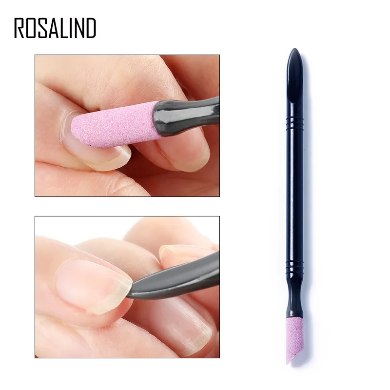 Rosalinшт. d 1 шт. пилка для ногтей гель Professional кутикулы Remover триммер полировщик
