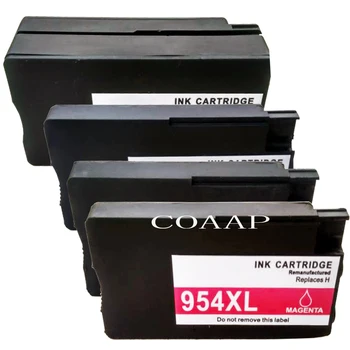 

4 Compatible hp954 954xl Replacement ink cartridge for HP OfficeJet Pro 7740 8210 8710 8715 8716 8720 8725 8730 8740 Printer