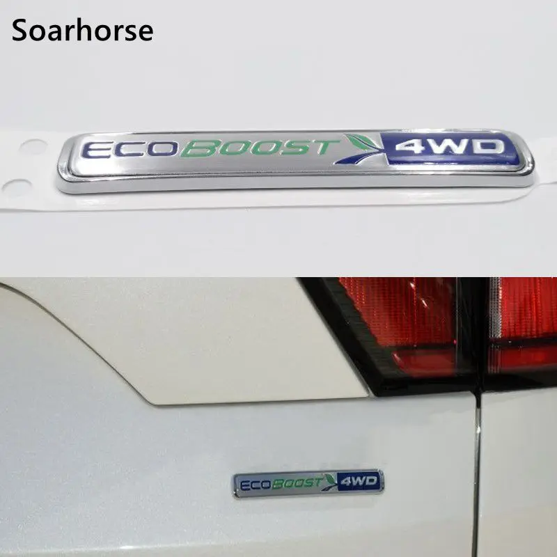 Soarhorse автомобиль Ecoboost эмблема наклейка для Ford Focus Kuga Escape F-150 багажника заменить стикер