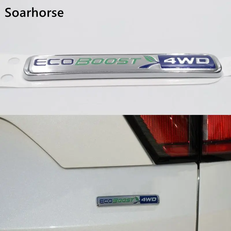 Автомобильная наклейка Soarhorse Ecoboost для Ford Focus Kuga Escape сменная на заднюю дверь