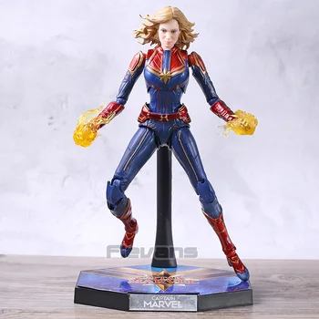 

Marvel Captain Marvel Carol Danvers PVC Action Figure Collection Model Toy