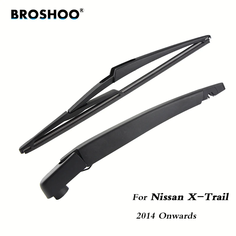 BROSHOO Car Rear Wiper Blades Back Windscreen Wiper Arm For Nissan X-Trail Hatchback (2014-) 305mm,Windshield Auto Styling BROSHOO Car Rear Wiper Blades Back Windscreen Wiper Arm For Nissan X-Trail Hatchback (2014-) 305mm,Windshield Auto Styling