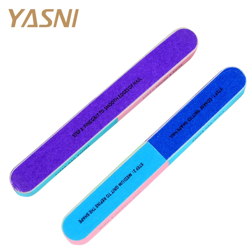 

3 Pcs Nail Art Manicure 4 Way Shiner Buffer Buffing Block Sanding File NT05