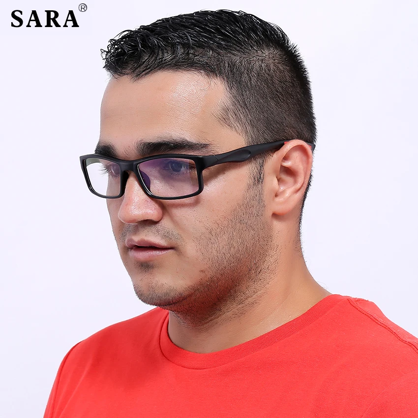 2017 SARA Sports Anti blue light Lens Eyeglasses Men And Women Eyewear