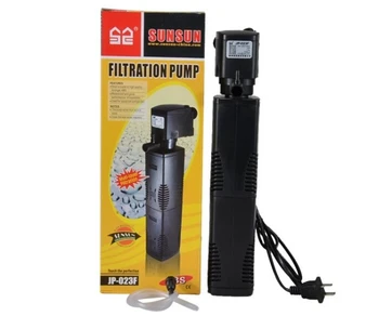 

Sunsun JP-023F 1000L/H 16W 220-240V 2 in 1 Aquarium Fish Tank Internal Filter Submersible Oxygen Pump