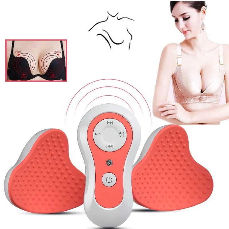 

3D Breast Beauty Massage Electric Nipple Chest Enlarger Breast Enhancer Machine Vibration Stimulator Breast Acupressure Massager