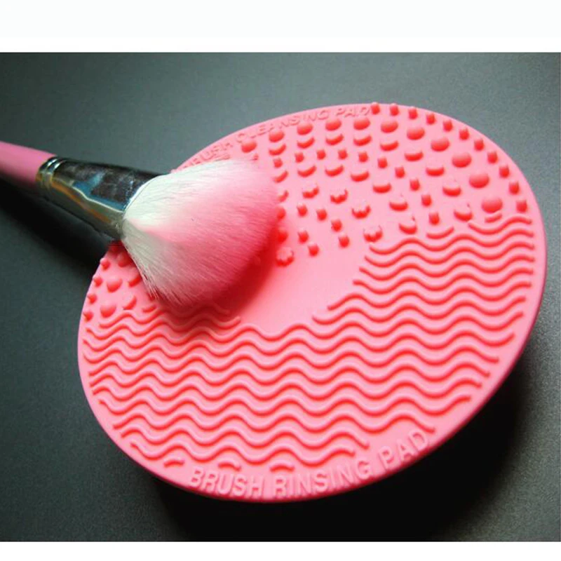 

1pcs Silicone Makeup Brush Cleansing Pad Palette Brush Cleaner Cleaning Mat Washing Scrubber Pad Cosmetic Make Up Cleaner Tools