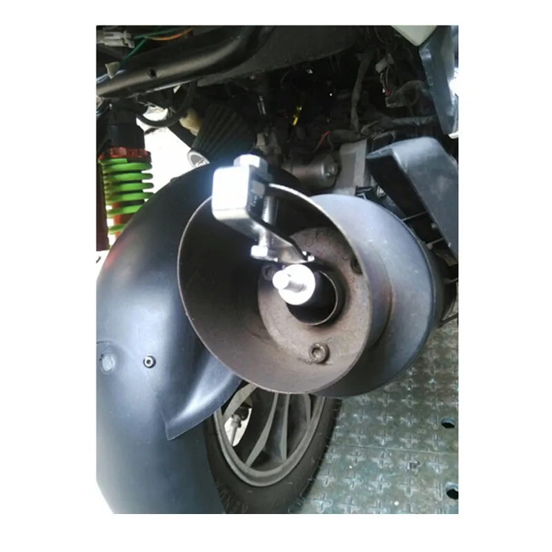 RASTP-Universal Car Turbo Sound Simulator Muffler Silver S/M/L/XL Fit for Motorcycle/Car Straight Muffler RS-TUR006
