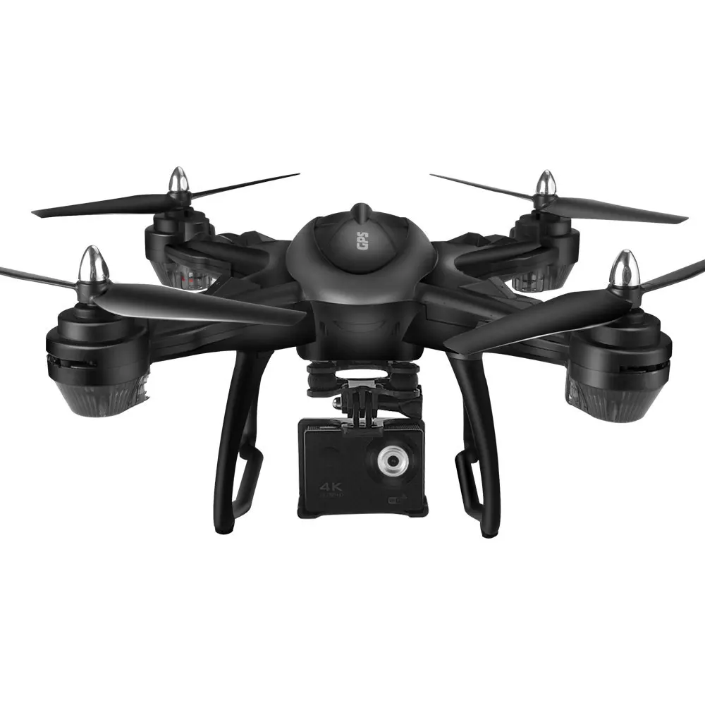 Cewaal 2 4 Ghz GPS удержание высоты 4CH 6 осевой гироскоп 4K RC Дрон с одной кнопкой снять
