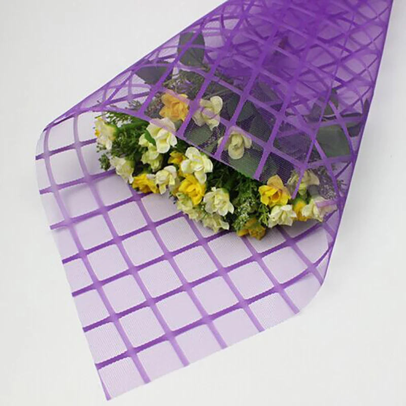 Square Net Flower Wrap Package wedding Bonsai Shop Decoration Gift