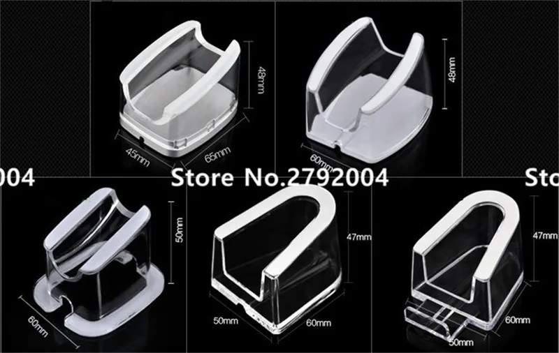 Titular do Telefone Suporte para Telefone Lote Acrílico Celular Display Stand Móvel Universal Exposição 100 Pçs - 9 100 pçs lote Acrílico celular display stand