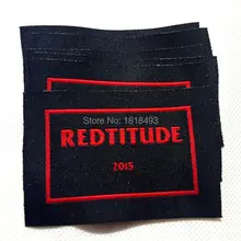 На заказ одежда рубашка куртка тканые этикетки/бирки для одежды печать/Логотип Название бренда/Вышитая основная бирка/ярлык на ошейник