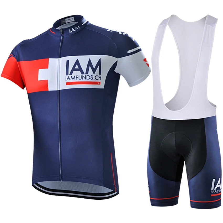 

New IAM cycling jersey 2016 ropa ciclismo hombre team summer cycling clothing quick-dry short sleeve bicycle pro maillot