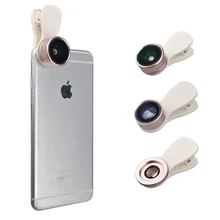 3in1 клипы HD мобильный телефон Камера Lentes Kit Fisheye 0.36X Широкий формат 15X Макро Рыбий глаз объектив для Lenovo P780 S850 P90 vibe k5