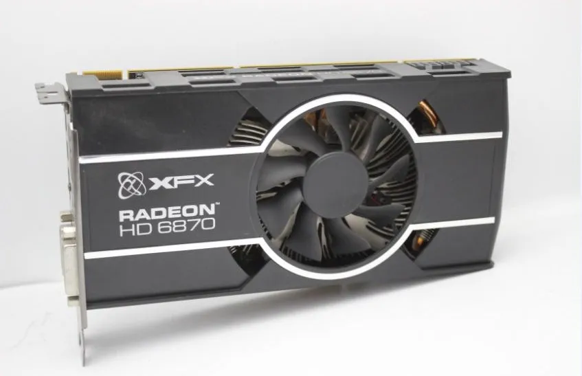 Free Shipping for XFX HD6870 1G gaming card 256bit DDR5 brand new original