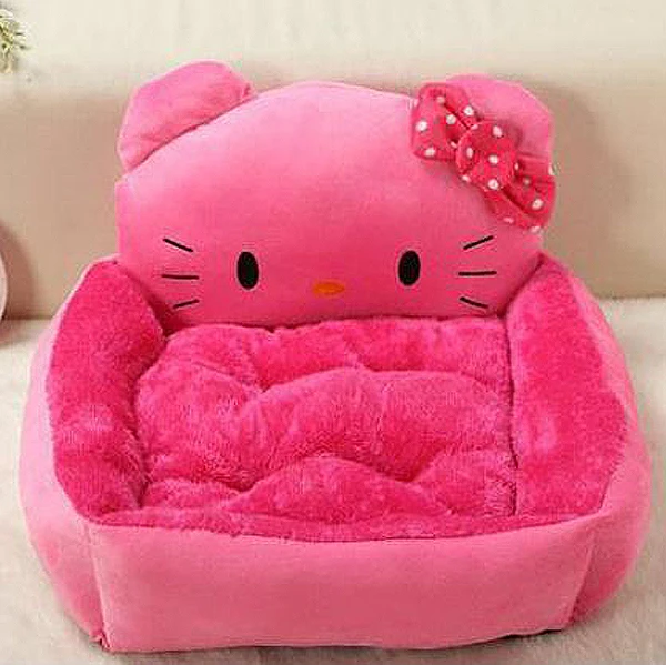 Buy Cute Cama Pet Pink Hello Kitty Princess Dog Beds