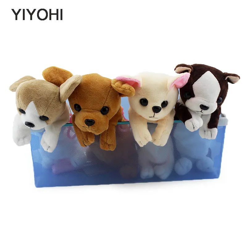 YIYOHI New Novelty Style Three-dimensional Dog Zipper Plush Coin Purse Kawaii Children Coin Purse Women Wallet Mini Handbag