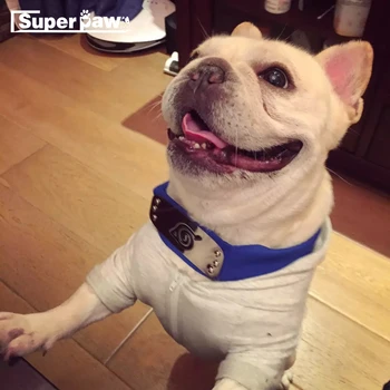 

Pet Dog Naruto Kakashi Headband Cosplay Costumes Accessories Dogs Cat Bandana French Bulldog Schnauzer Collar Neckerchief YYL01