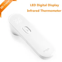 Mijia Andon iHealth точный термометр цифровой инфракрасный термометр Бесконтактное измерение светодиодный показано