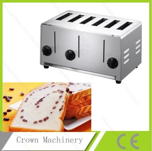 6 slices Automatic Bread Toaster Machine ;Toaster Makerin Toasters
