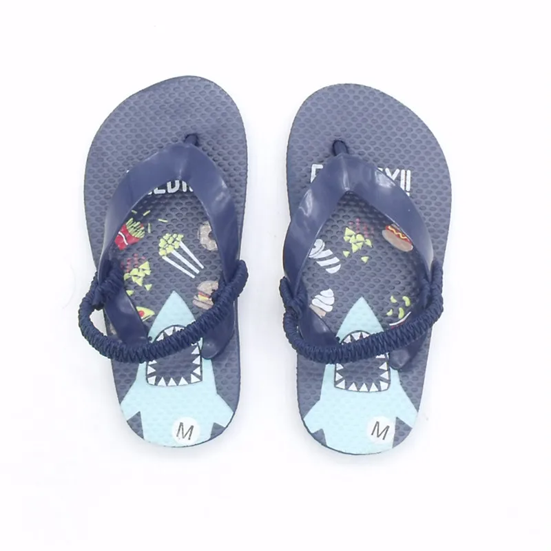 

Children Shoes New Cartoon Baby Boys Slippers Beach Non-slip Sandals 2018 Summer Outdoor Baby Flip Flops Boys Beach Shoes