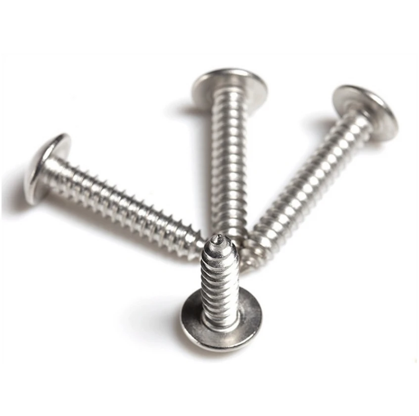 

304 M4.2M4.8M5M6.3 cross large flat head self-tapping Phillip Truss stainless steel screw