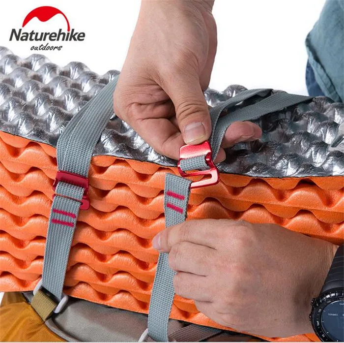 

Naturehike Ultralight Outdoor Packaging Rope Backpack Bundling Belt Straps Fixed Clip Fasteners Adjustable