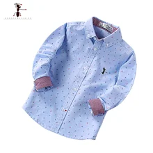 New Arrival 2016 Turn down Collar Full Sleeve Casual Kids Hot Sales Blouse Camisa Slim Fit