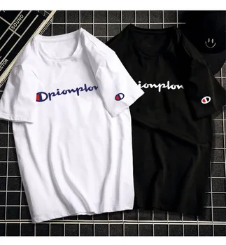 

Japan Tide Brand T-shirt Hong Kong Star Short Sleeve T-shirt Men's Summer Cotton Loose Half Sleeve Fashion Shirt M-6XL