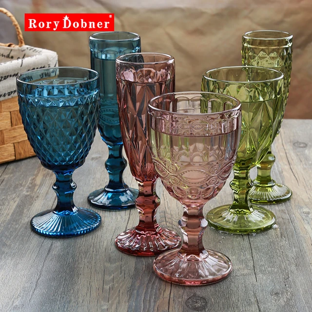 champagne cup cocktail glass whiskey cups crystal sculpture juice colored glass goblet wine glass crystal engraved - Colored Glass champagne cup cocktail glass whiskey cups crystal sculpture juice colored glass goblet wine glass crystal engraved - Colored Glass