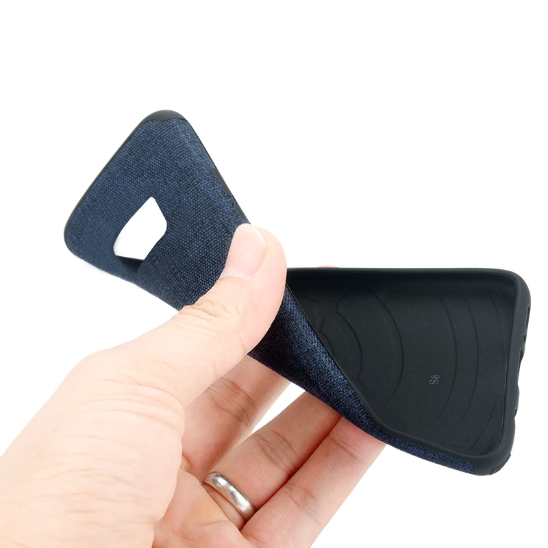 MLLSE Cloth Phone Case For Samsung Galaxy S8 S8 Plus Fashion Linen Cloth & Soft TPU Anti-knock Cover Fo Galaxy Note 8 Shell Capa (4)